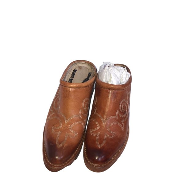 Lucchese Spirit Brown Western Cowboy bottie boots 6M - Picture 3 of 9